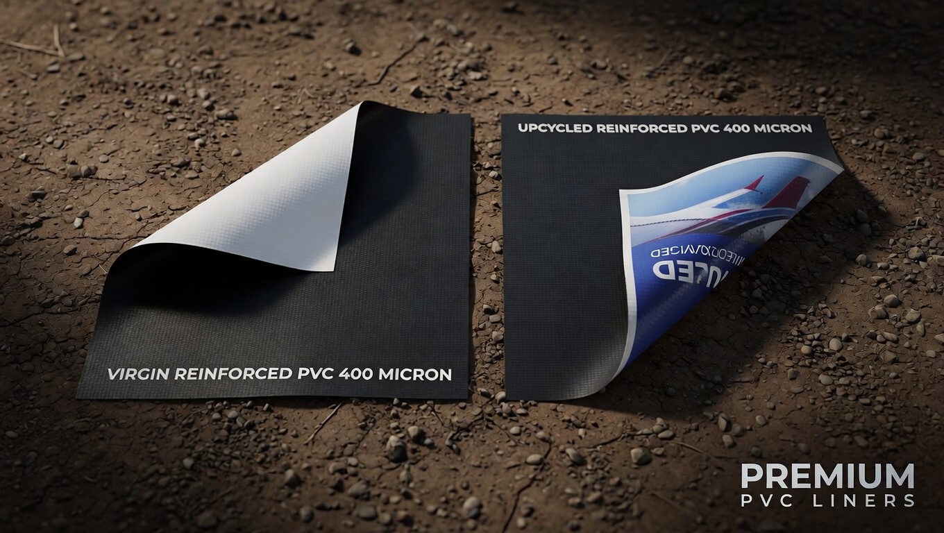 400 Micron Reinforced PVC Liners