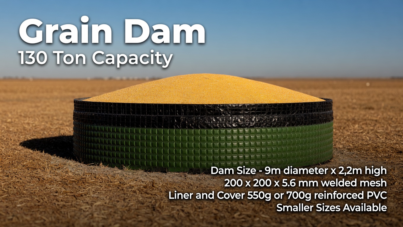 Grain Dam 130 Ton Capacity