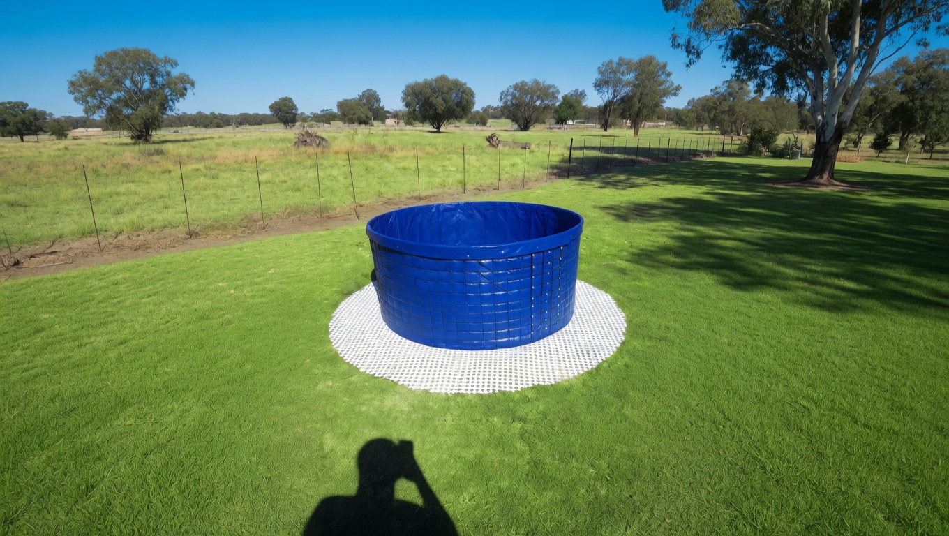 Porta Pool With 450 Micron Liner