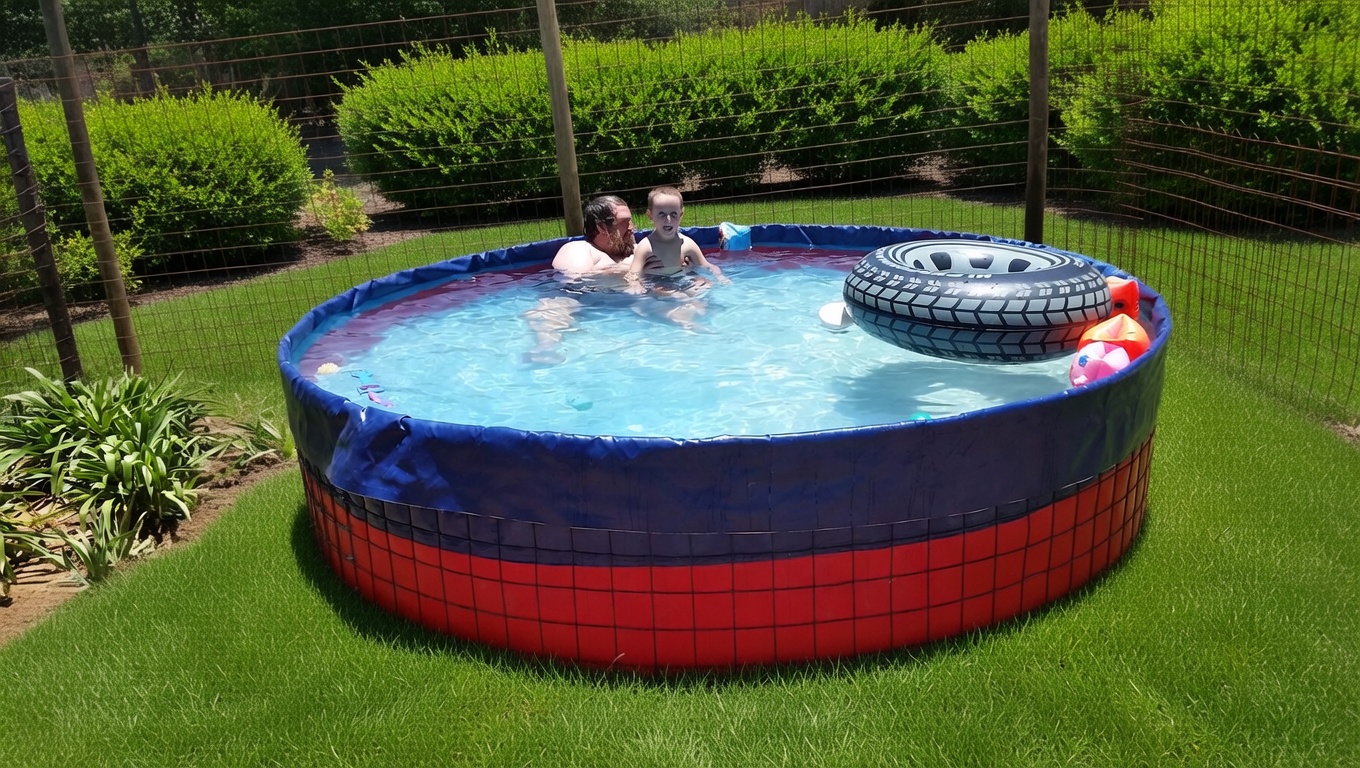 Porta Pool 4m Diameter 700 Micron Liner