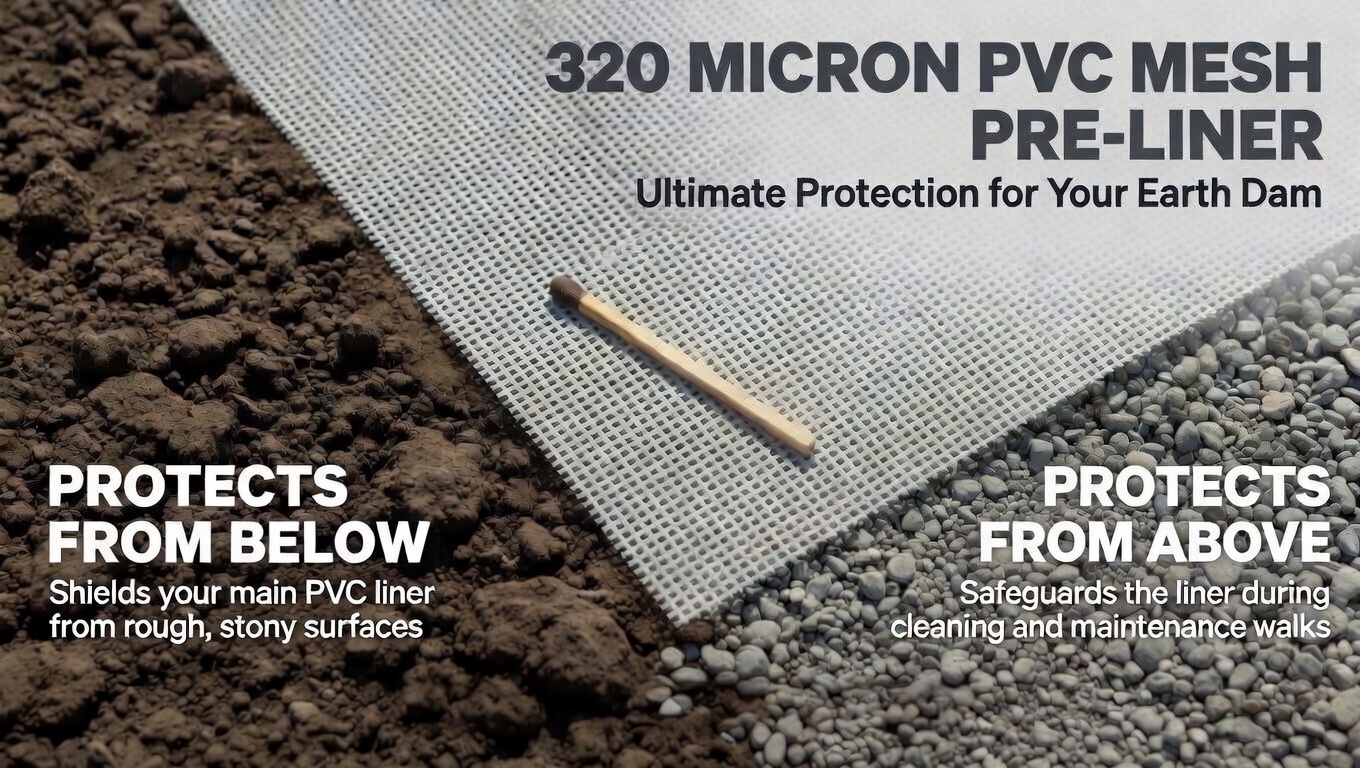Pre Liner 320 Micron Reinforced PVC