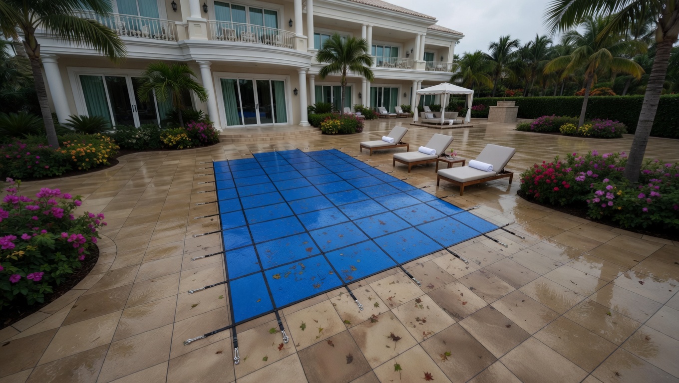 Ratchet and Strap Pool Cover System 66.7