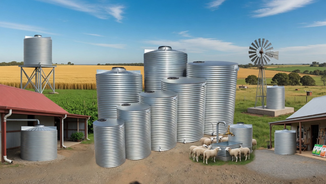 Zinc Water Tanks